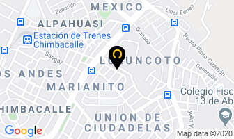 Mapa de Infoware IngenierÍa CÍa.ltda. en Quito