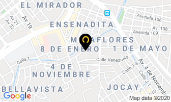 Mapa de Ing. Graciela Paz en Manta