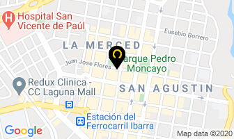 Mapa de Ing. James Montalvo en Ibarra