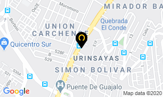 Mapa de Ingemed - Puentes Gruas en Quito