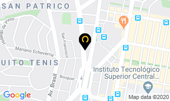 Mapa de Ingenieria Electrica Y Electronica Induelec en Quito