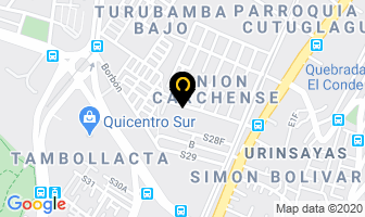 Mapa de Inme Ingeniería Mecánica en Quito