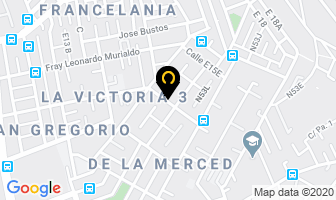 Mapa de Inmega - Ingenieria Mecanica en Quito