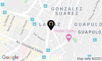Mapa de Inmobiliaria La CoruÑa en Quito