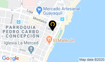 Mapa de Inmobiliaria Perrone Delgado C en Guayaquil