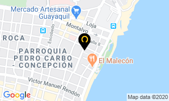 Mapa de Inmobiliaria Rocafuerte C.a. en Guayaquil