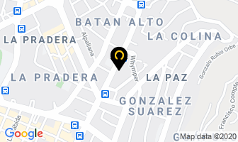 Mapa de Inmodiez Estrellas Cia. Ltda en Quito