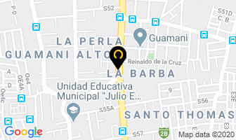 Mapa de Innovaservice en Quito