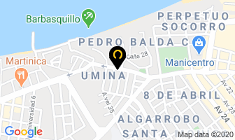 Mapa de Insismed Cia Ltda en Manta