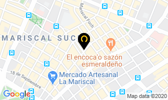 Mapa de Instituto De Practicas Bancarias Y Financieras Ipbf en Quito