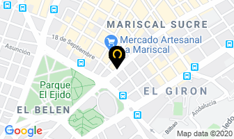 Mapa de Instituto Superior Universitec en Quito