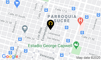 Mapa de Interbalanzas Del Ecuador en Guayaquil