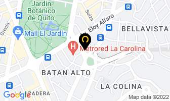 Mapa de Interbroquer - Bróker De Seguros en Quito
