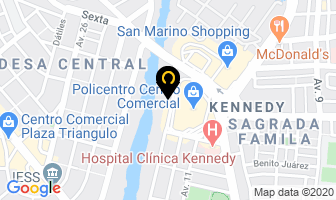 Mapa de Interhospital en Guayaquil