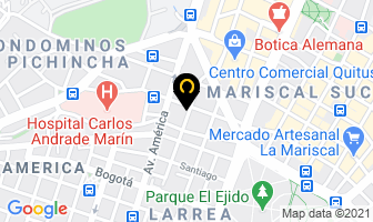 Mapa de Internacional Trio Oro Puro en Quito