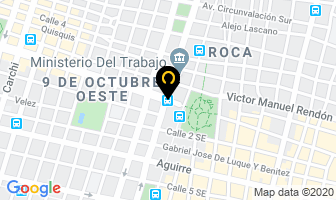 Mapa de Internegocios De Hierro S.a en Quevedo