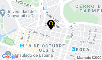 Mapa de “Invescol Cia. Ltda en Guayaquil