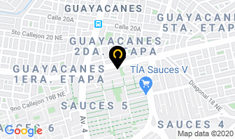 Mapa de Invimalla S A. en Guayaquil