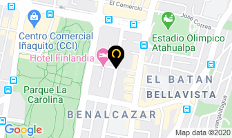 Mapa de Islas De Fuego en Quito