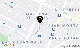 Mapa de Itelec - Mantenimiento Industrial en Quito
