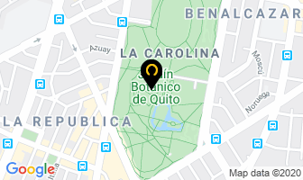 Mapa de JardÍn BotÁnico De Quito en Quito