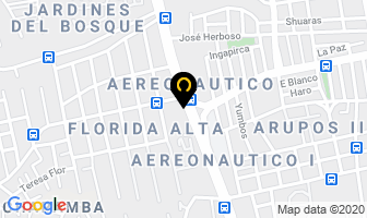 Mapa de Jasa Tapicería en Quito