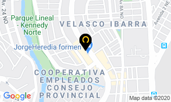 Mapa de Jerry Erazo en Guayaquil
