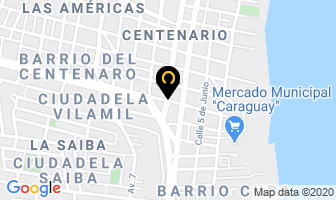 Mapa de Jessica Reyes Borja en Guayaquil