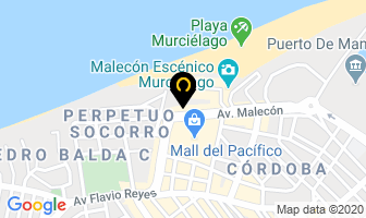 Mapa de Jet Set Peluqueria en Manta
