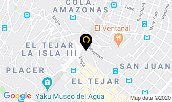 Mapa de Jori Bordados en Quito