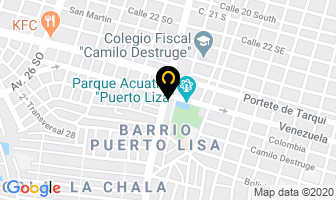 Mapa de Jose Gomez Perez - Maestro Constructor en Guayaquil