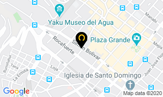 Mapa de Joyería Amistad en Quito