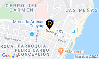 Mapa de Joyería Robeza en Guayaquil