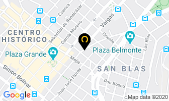 Mapa de Joyeria & Talleres Abril en Quito