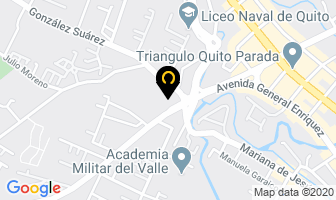 Mapa de Juan Ramon Villamizar en Quito
