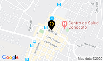 Mapa de Juegos Inflables Ecuador Happily en Quito