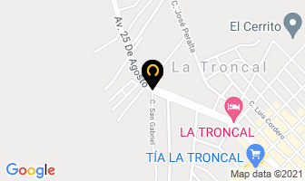 Mapa de Junta De Riego Y Drenaje Manuel De J Calle en La Troncal