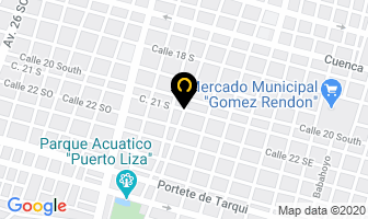 Mapa de J&v Electrofacil en Guayaquil