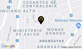 Mapa de Karate Miyasaki en Quito