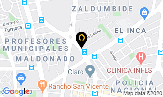 Mapa de Kissu en Quito