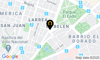 Mapa de Kong Rosario Esteban MÉd. en Quito