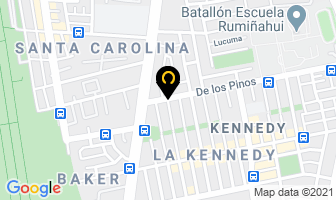Mapa de L N Rent A Car en Quito