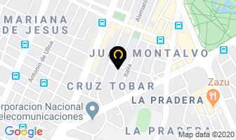 Mapa de LÓpez Benavides GermÁn Dr. en Quito
