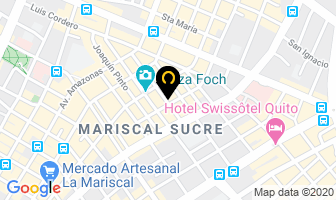 Mapa de La Boca Del Lobo Cafe - Bar en Quito
