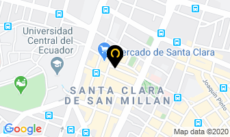 Mapa de “La Bola De Oro” en Quito