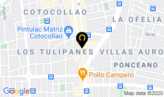 Mapa de La Burbuja Rosa en Quito