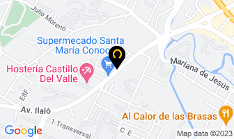 Mapa de La Casa De La Esponja en Quito