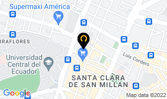 Mapa de La Casa De Las Duchas en Quito