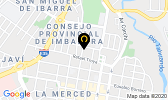 Mapa de La Casa Del Deportista en Ibarra