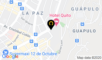 Mapa de La Casa Del Habano en Quito